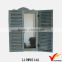 Decorative Farming Decoration Wood Shutter Mirror with Drawers