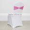 colorful spandex chair band with buckle for banquet chair cover
