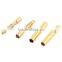 Automotive gold plated 2mm male and female banana plug bullet connectors banana plug