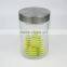 2000ml New Design Pasta Glass Jar with Metal Screw Lid