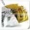 Luxury Metallic Fabric Jewelry Pouch Bags Display Wedding Party Festival Gift Candy Bags