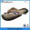 newest men summer leather flip flop slipper leather sandal