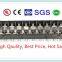 Straight and Right Angle Pin Dual Row Brass Terminal Block Connector 300V 10A 9.52mm Pitch