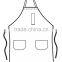 art apron ,painting apron for man