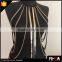 Hot Selling American Body Chain,Bib Black and Gold Chain Design Body Chain