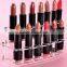 High quality cosmetic display stand lucite cosmetic organizer plexiglass makeup product display