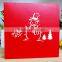 snowman 3D Pop up christmas gift cards