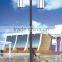 High quality galvanized fashional decorative garden lighting pole 3m