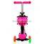 Wholesale cheap price plastic child scooter,3 in 1 baby scooter with seat,kids ride on toy 3 wheels foot scooter