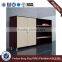 Cabinet Melamine Filing Book Fixed Corner Cabinet White Modern Book Shelf (HX-5DE016)
