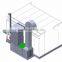 JF used car spray booth car spray oven bake booth with CE approved