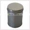 Round tea tin box/round tin box for cookies/Popular design fancy printing small round tin box for tea