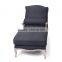 Country Garden Dining Comfortable Leather Wooden Chair Designs