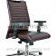 PU leather high back nylon armrest adjustable office chair