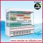 1.2M commercial supermarket open chiller refrigerated display