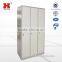 New Design Bedroom Furniture Clothes Almirah Metal wardrobe cabinets / 3 door Godrej Steel almirah hot selling