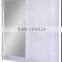 High Quality Glossy Panel Material Sliding Door Wardrobe With Mirror