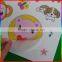 PVC glow in the dark cartoon sticker for children