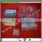 Gold and silver layer plastic gift box