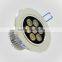 PC cover 3/5/7w led ceiling light with imitation lumens for hotel