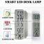 4 watts 256 Living Color LED Mood Lamp, 180 degree Rotation Folding, Calendar, Temperature Alarm Clock Function