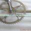 Custom XACD Titanium Crank set bike parts ISIS crank & chainwheel with handing brush finished bicycle crank