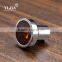 Factory Directly Sale Amber Color Crystal Ball Glass Knob