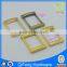 oval ring zinc alloy nickel color hardware