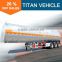 Titan new high quality 2/3/4 axle chemical semi liquid tank trailers