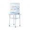 Pawhut 51" White Garden Metal Feeding Bird Cage