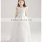 Beautiful Baby Girls Kids Wedding Princess Flower Girl Dresses Kids Wedding Party Dress Sleeveless Lace Flower Girl Dress