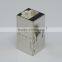 RJ45 8P8C Cat6A 180 Degree Shielded STP Straight Keystone Coupler