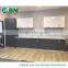 White Polished Outdoor Kitchen Island