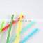 Colorful Hard Plastic Straight Drinking Straw