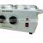 Hottest professional Spa Salon Wax Warmer & Double Pot Wax Heater for Hair Removal&waxing machine