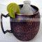 Worlds No 1 Customized Pure Solid Copper Metal Moscow Mule Mug Tableware Drinkware Cocktail Mixology Barrel Shape Dutch Style
