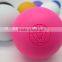 Dia 64mm OEM customized printed rubber hockey ball