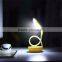Dimmable Touch LED Desk Lamp Flexible Lemon Shaped Night Light USB Rechargeable Eye-Care Reading Lamps for Kids Home Office