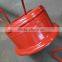 Red 8.00-20 Jiujiu 3pcs OTR steel wheels