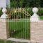 metal Security Gate/ Wholesale price decorative aluminum picket garden fences and gates