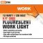 Indoor & Outdoor Fluorescent Work Light