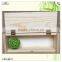 natural pine plywood poplar wooden tea bag box
