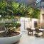 Home and outdoor decoration synthetic cheap artificial vertical green grass wall E08 04R15