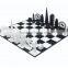 2017 Factory wholesale custom acrylic chess set,colored glass chess sets, 3D marble chess set