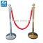 Queue barrier, bank queue line control barrier with rope