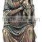 Home Decoration Metal Crafts Bronze Mary And Baby Jesus Statue for Sale