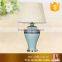 Blue bedroom table lamps