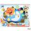 The 12 Chinese zodiac plastic hand drum toys for kids