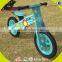 2017 Wholesale original work children wooden balance bikes for boys W16C178