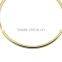 Brass Plate Large metal O ring for bag. High quality round ring with Butt Welded Steel wire rings ID 8"